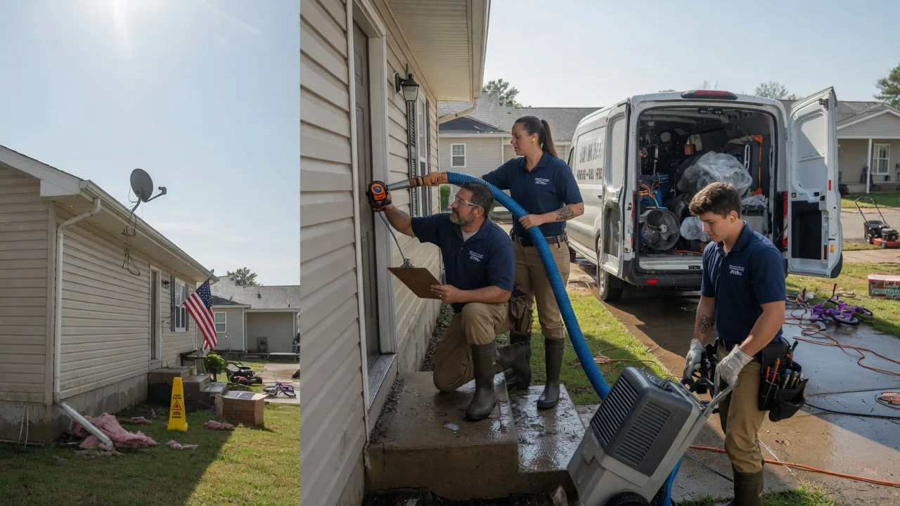 Ceiling Water Damage Restoration in Mcrae, AR near me